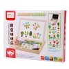 Baby boys, girls, infants and children wooden jigsaw puzzle toys Magnetic jigsaw puzzle fun wooden early education Intelligence benefits 1-3-4 years old -1001/2670 undefined